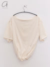 BASERANGE 25 Early Spring TURN T-shirt BAS-TOTUS-RC-SP25-UNDYED